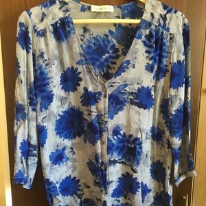 Amour Vert Silk Made in USA Blouse Stitchfix